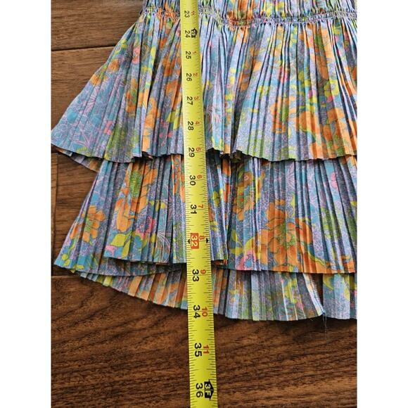 Current Air Anthropologie Smocked Waist Mini Dress Women's Size S - Picture 8 of 11